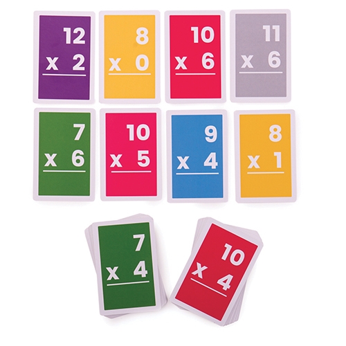FLASH CARDS MOLTIPLICAZIONI 7/12  PZ. 52