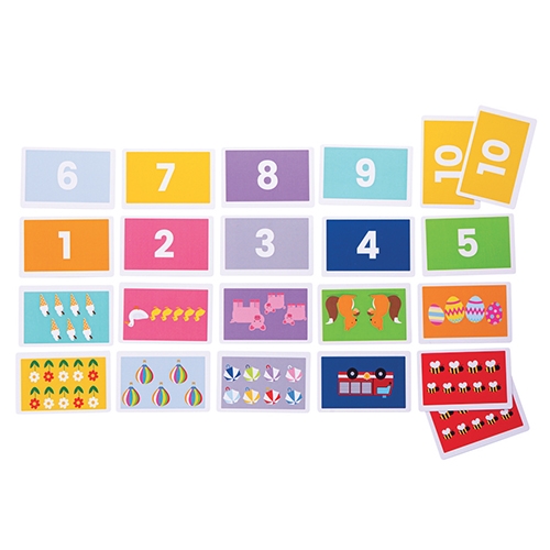 FLASH CARDS CONTARE 1/10 - MAZZO PZ. 52
