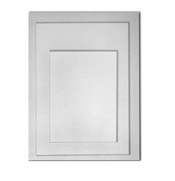 CARTONE TELATO PER PITTURA - CM.30x60 (min.ord.12 o multipli)