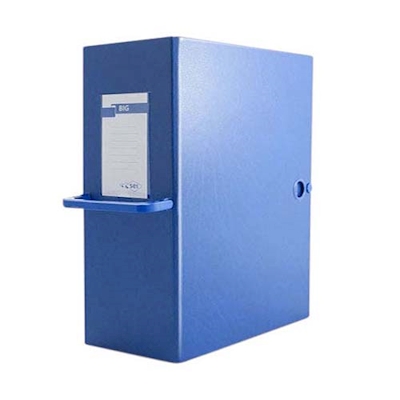 Scatola archivio Big 160 250x350mm BLU c/maniglia Sei Rota