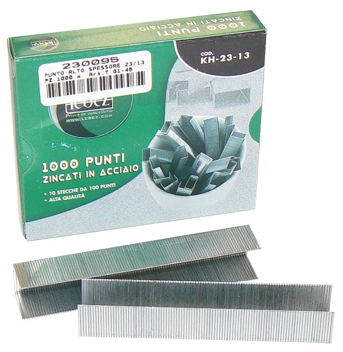 Punto Alto Spessore 23/13 per 100 FOGLI - Pz.1000
