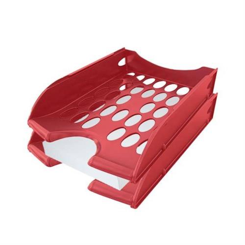 Vaschetta portacorrispondenza forate E040 ROSSO FELLOWES