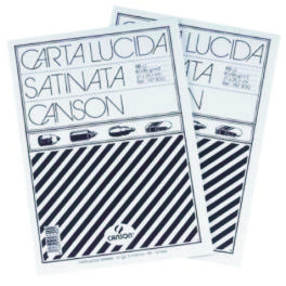 Carta LUCIDA A BLOCCO 24x32 cm. FG.50