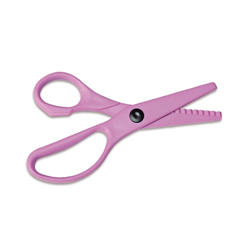 FORBICI ZIG-ZAG PLASTICA SFUSE (min.ord.30 o multipli)