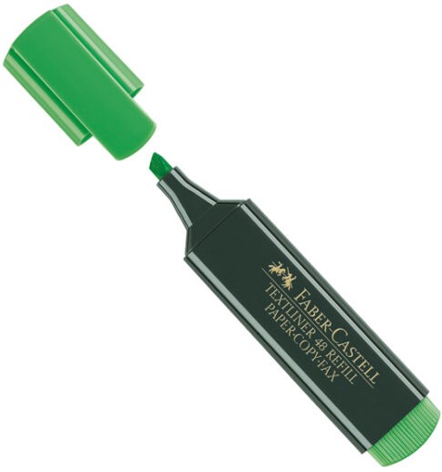 Evidenziatore TEXTLINER VERDE FABER-CASTELL