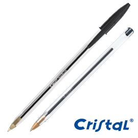 Penne a sfera Bic Cristal pz.50 NERO - medio 1,0mm