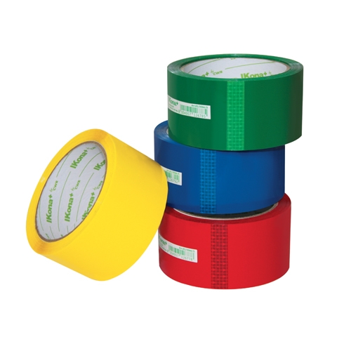 NASTRO ADESIVO COLOR MM.50X66MT - VERDE (min.ord.6 o multipli)