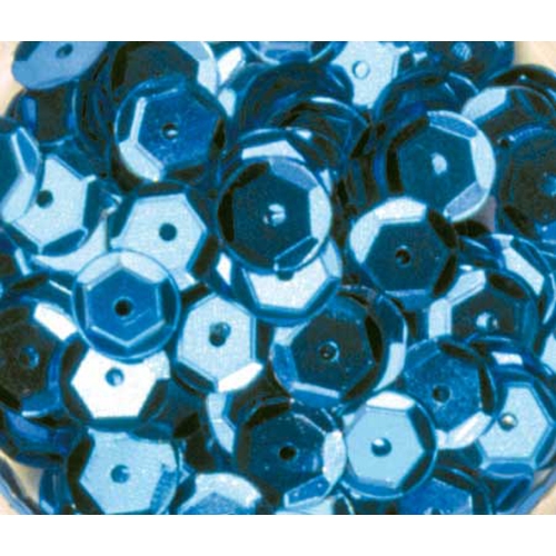 PAILLETTES METALLIZZATE - CONF. 12 SCAT.  - TURCHESE