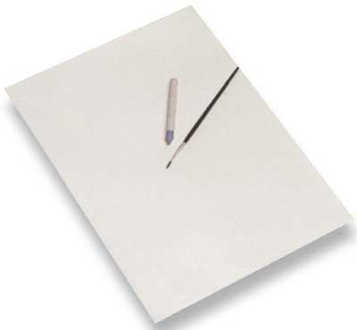 CARTONCINO BIANCO CM. 70X100 LUCIDO/OPACO (min.ord.60 o multipli)