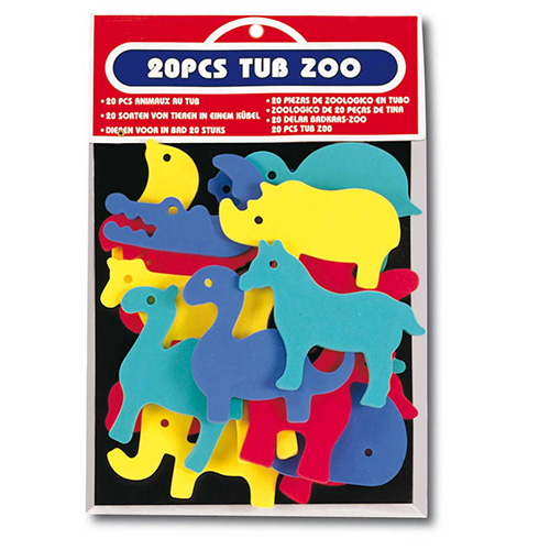 FORME EVA - BUSTA 20 PZ. - ANIMALI ASSORTITI