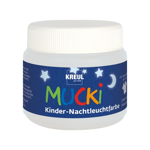 MUCKI - COLORE FOSFORESCENTE PER BAMBINI 150 ML