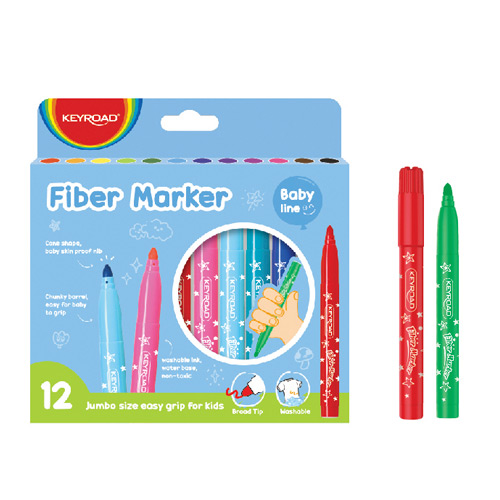 PENNARELLI JUMBO PUNTA TONDA PER BAMBINI SET PZ. 12