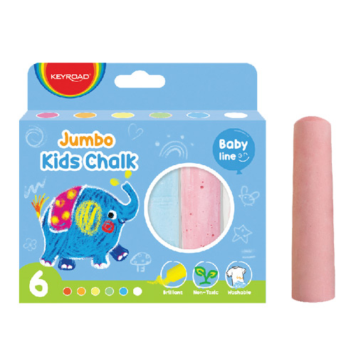 GESSI JUMBO PER BAMBINI - SET PZ. 6 (min.ord.12 o multipli)
