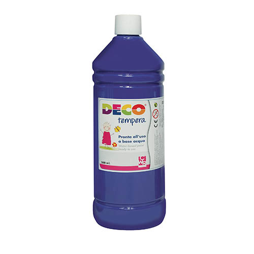 TEMPERA FLACONE ML.500 - OLTREMARE (min.ord.6 o multipli)
