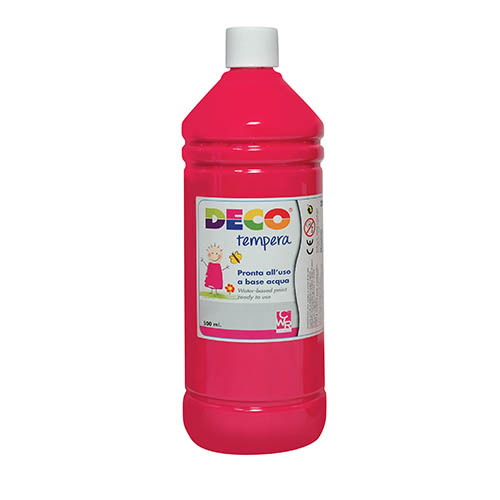 TEMPERA FLACONE ML.500 - MAGENTA (min.ord.6 o multipli)