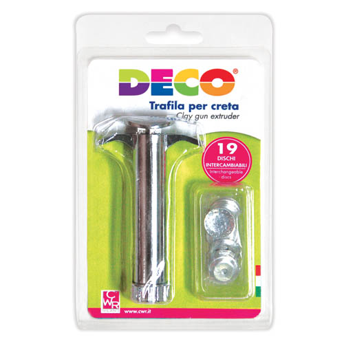 TRAFILA PER CRETA CON 19 ESTRUSORI
