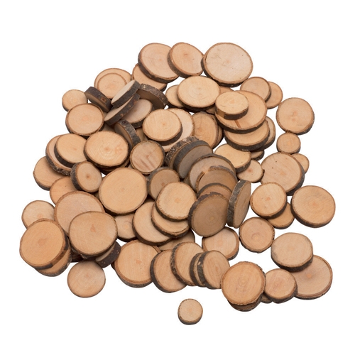 FETTINE DI LEGNO - 100 PEZZI