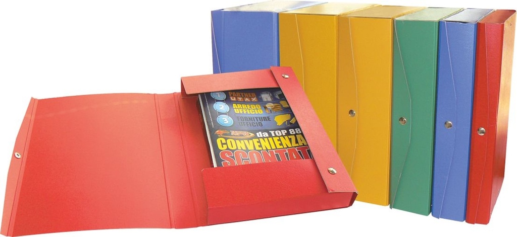 Portaprogetto PRESPAN Dorso 4 con Bottoncino