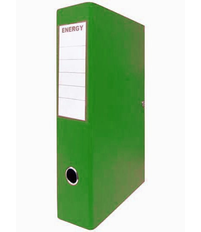 Portaprogetto ENERGY Dorso 4 cm.25x35 VERDE
