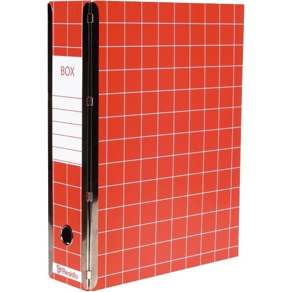 Scatola Portadocumenti BOX1 ROSSO Apertura PARZIALE