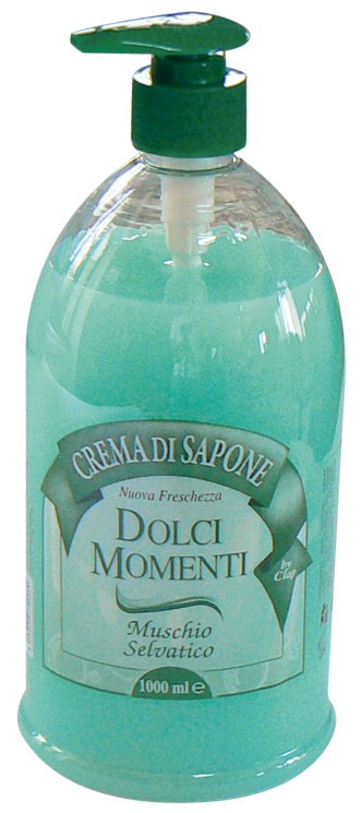 SAPONE LAVAMANI LIQUIDO 1 LT. con DOSATORE