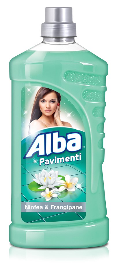 Detergente Profumato ALBA PAVIMENTI 1 Lt. -  Ninfea & Frangipane