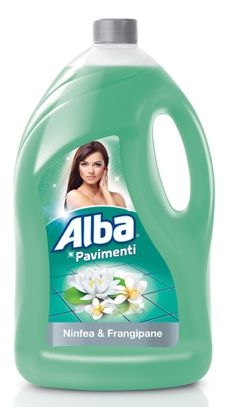 Detergente Profumato ALBA PAVIMENTI 4 Lt. -  Ninfea & Frangipane