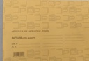 Blocco FATTURE A5 3 Aliquote 100 fogli (non autocopianti) - 21x15 cm.
