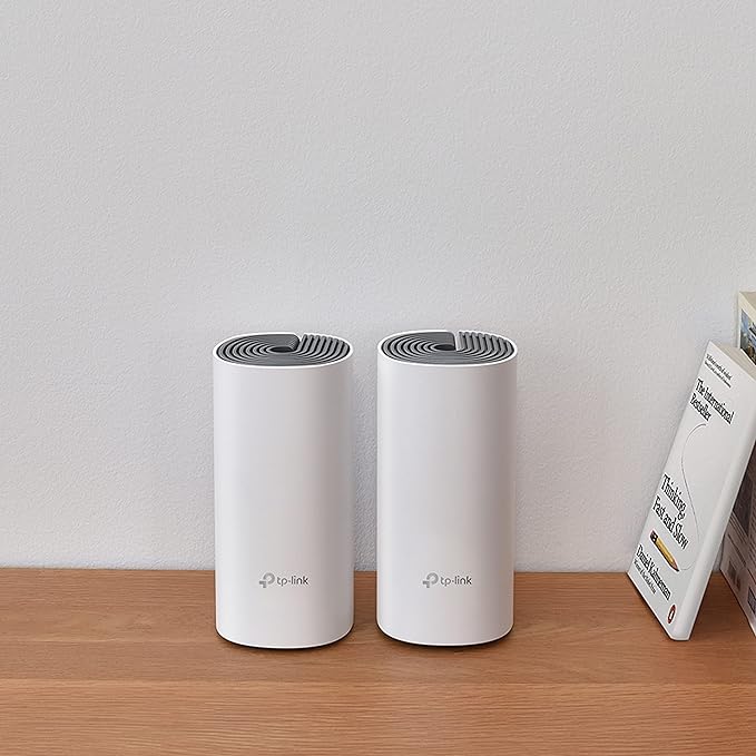 ROUTER TP-LINK SISTEMA MESH KIT 2PZ. DECO E4 (2-PACK) WIFI AC1200