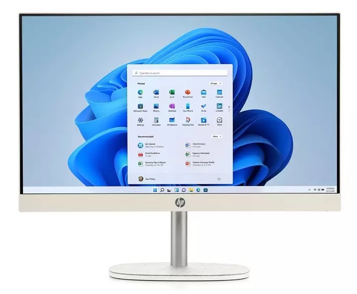PC AIO HP PRO 240 23.8" i3-N300 FHD 8GB SSD256 White Refurbished