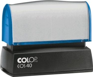 Timbro Personalizzato COLOP  EOS 40 NERO 59x23   mm.