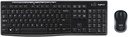 TASTIERA + MOUSE LOGITECH WIRELESS MK270