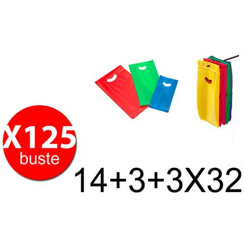 Buste PE-HD 60MY pz.125 14+3+3x32 PFSAHD14x32