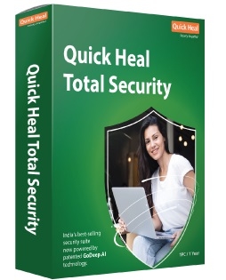 Antivirus QUICK HEAL TOTAL SECURITY 1KEY 12MESI