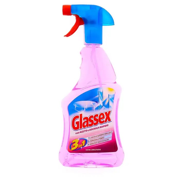 GLASSEX VETRI e MULTIUSO COMPLETO 500 ml.