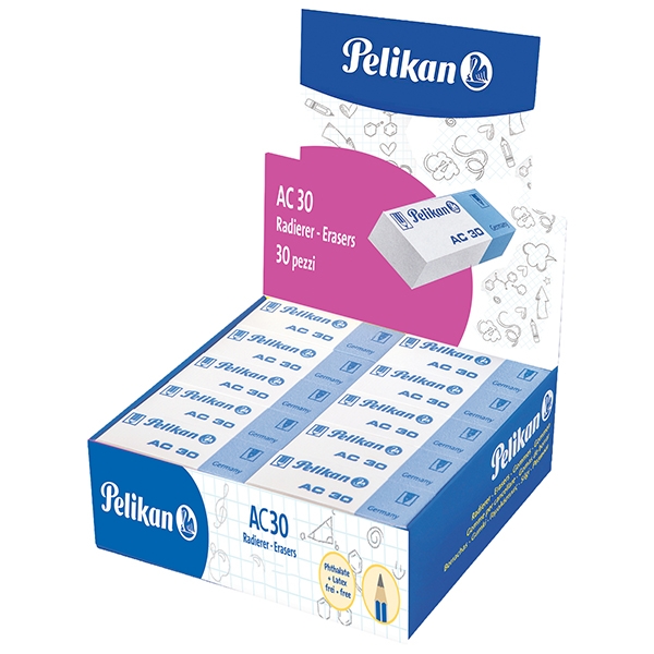 BOX 30 GOMME AC30 PELIKAN
