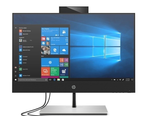 PC AIO HP 24" i5-10XX 16GB SSD512 W11P Refurbished 140725