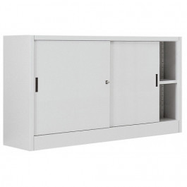 Sopralzo per Armadio Metallico ANTE SCORREVOLI L180 P45 H90 GRIGIO - 1 Ripiano