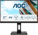 MONITOR LED AOC 27" MULTIMEDIALE FHPIPS 75HZ 4MS HDMI DVI VGA