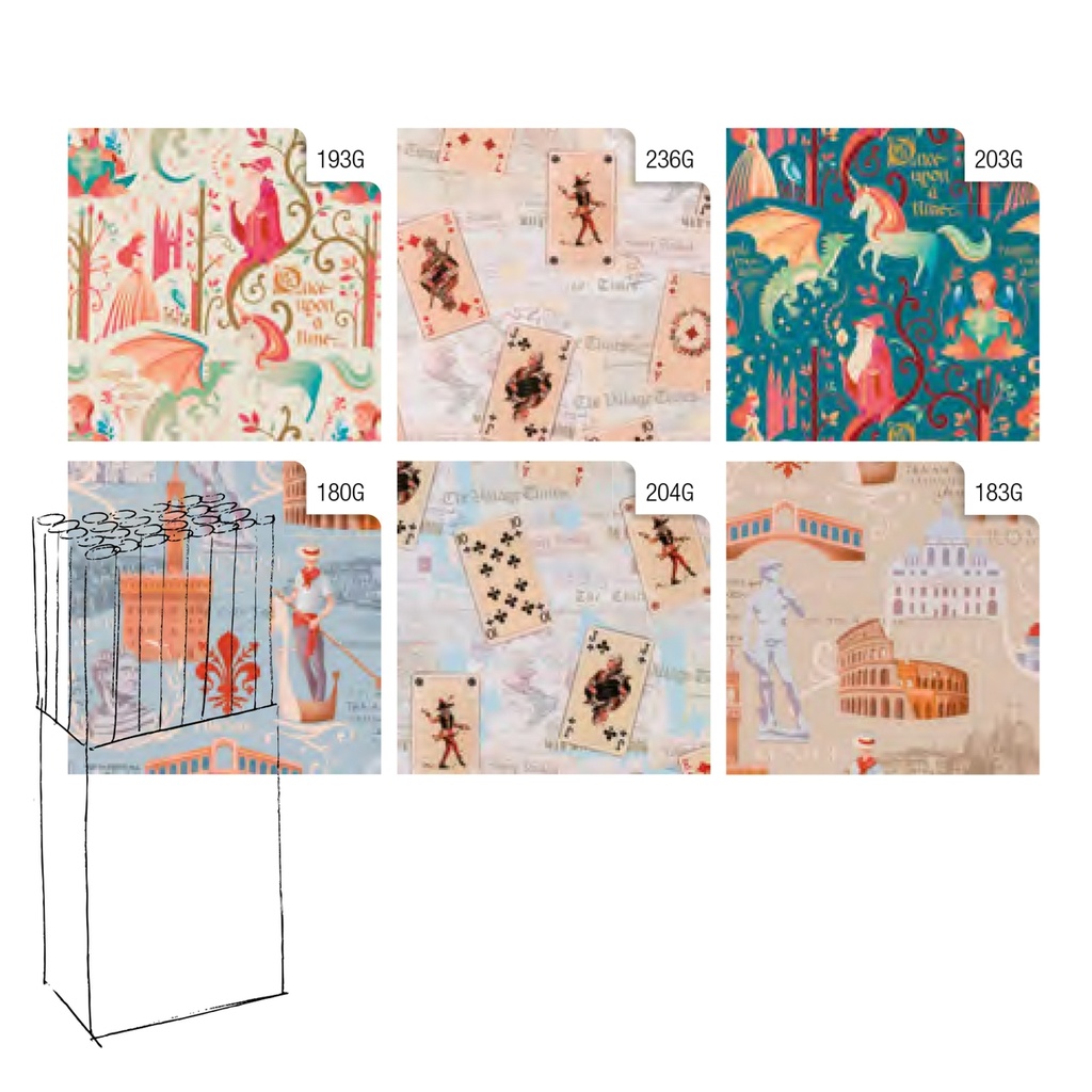 Rotolo Club Vintage 70x200cm Rex Sadoch