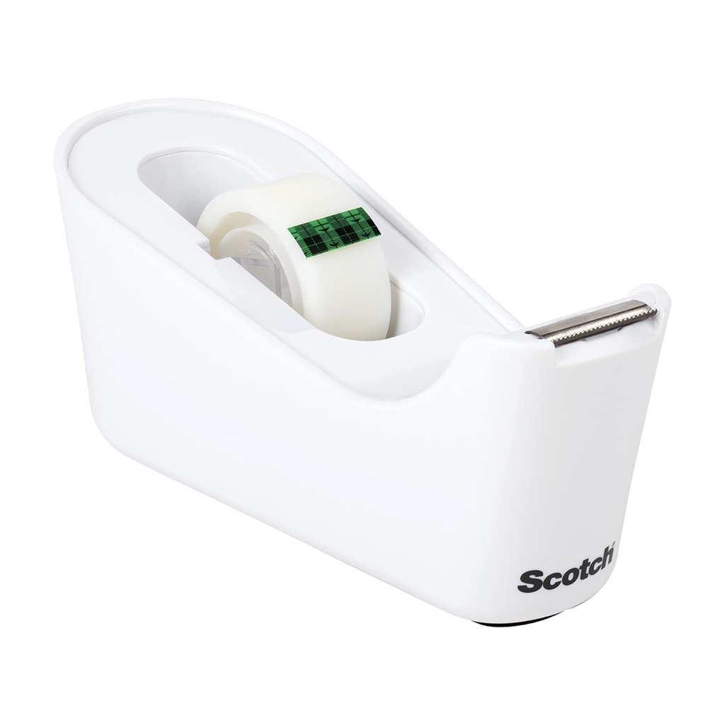 Dispenser da Tavolo C18  bianco+ 1 rotolo di nastro adesivo ScotchR Magic19x33