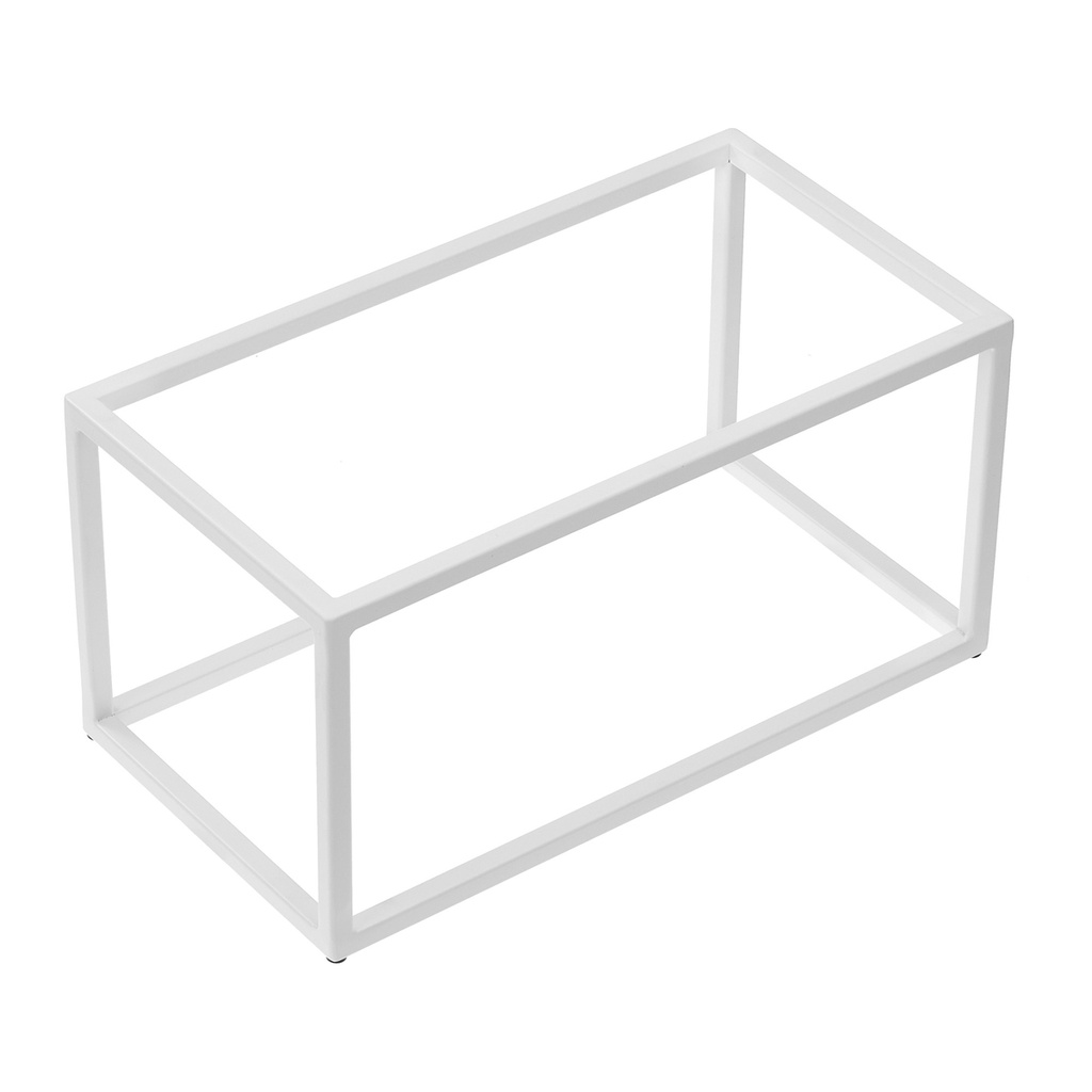 Stand buffet in metallo GN 1/3 - 32,5x17,6x16cm bianco Leone