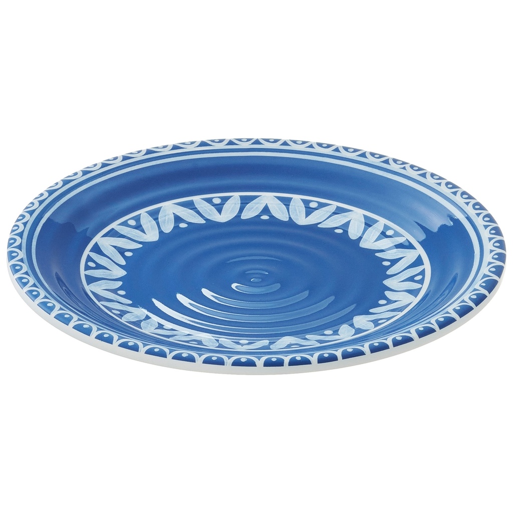 Piatto piano Linea Itaca D18x1,8cm melamina Leone