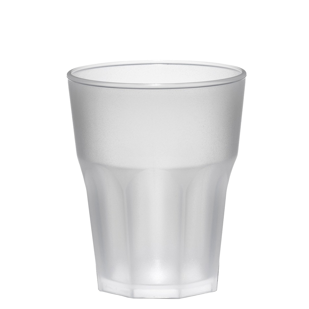 Conf. 8 Bicchieri Rox 290ml in PP satinato Leone