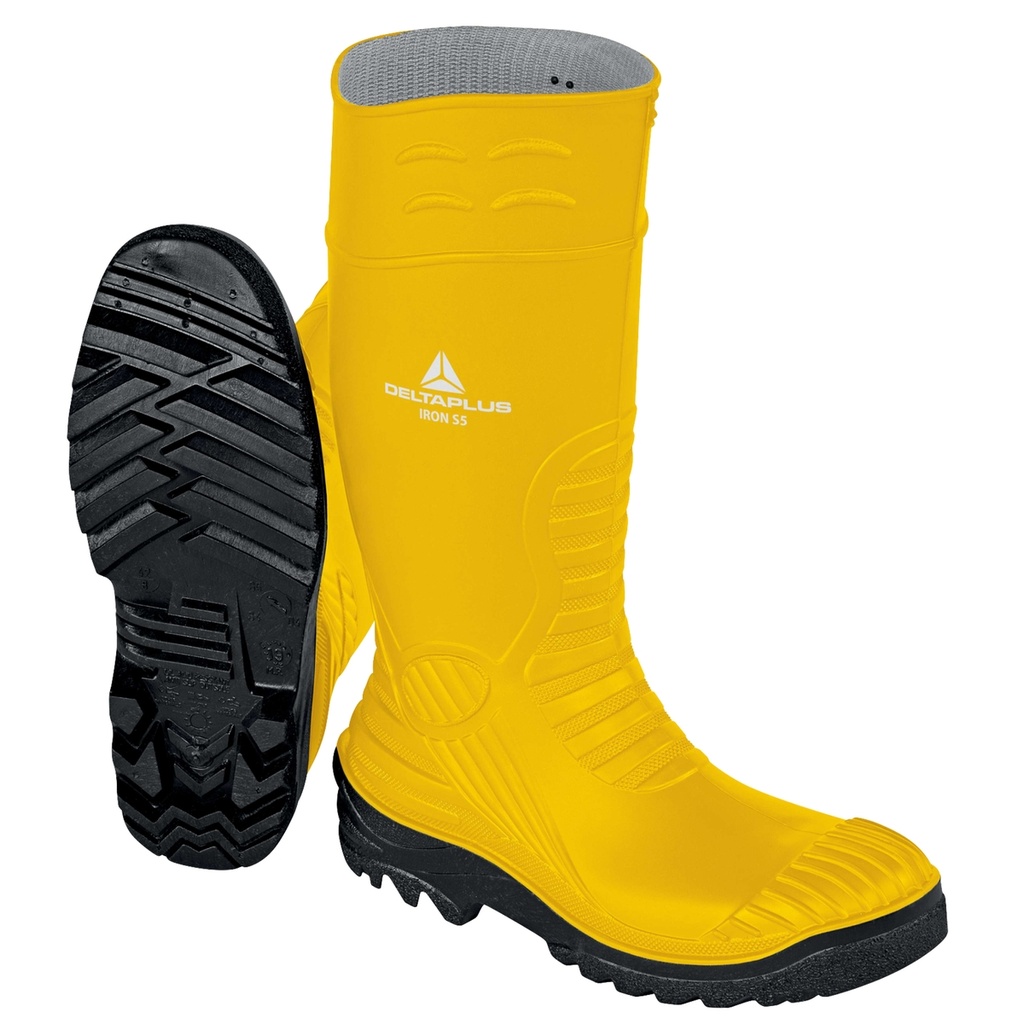 Stivali di sicurezza Iron S5 SRC N 42 giallo