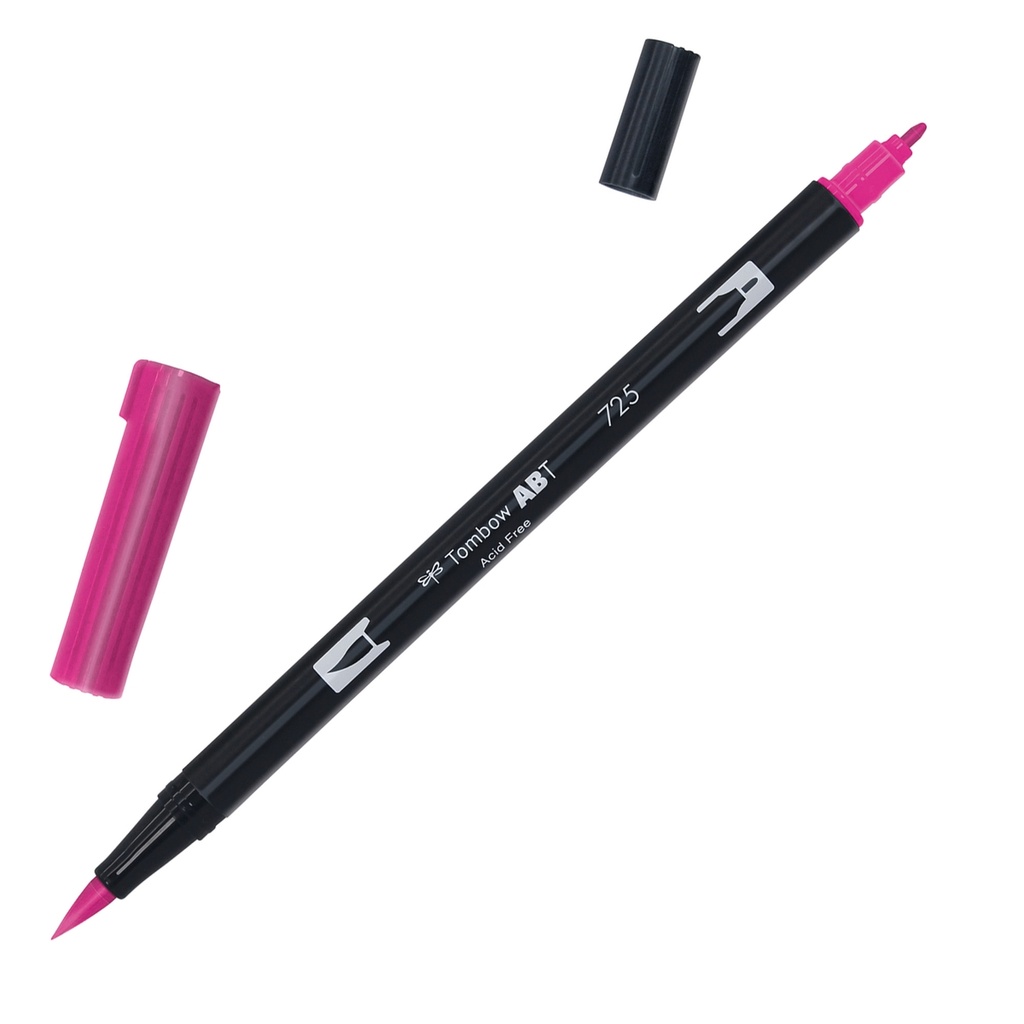 Pennarello Tombow ABT Dual Brush N725 Rhodamine Red