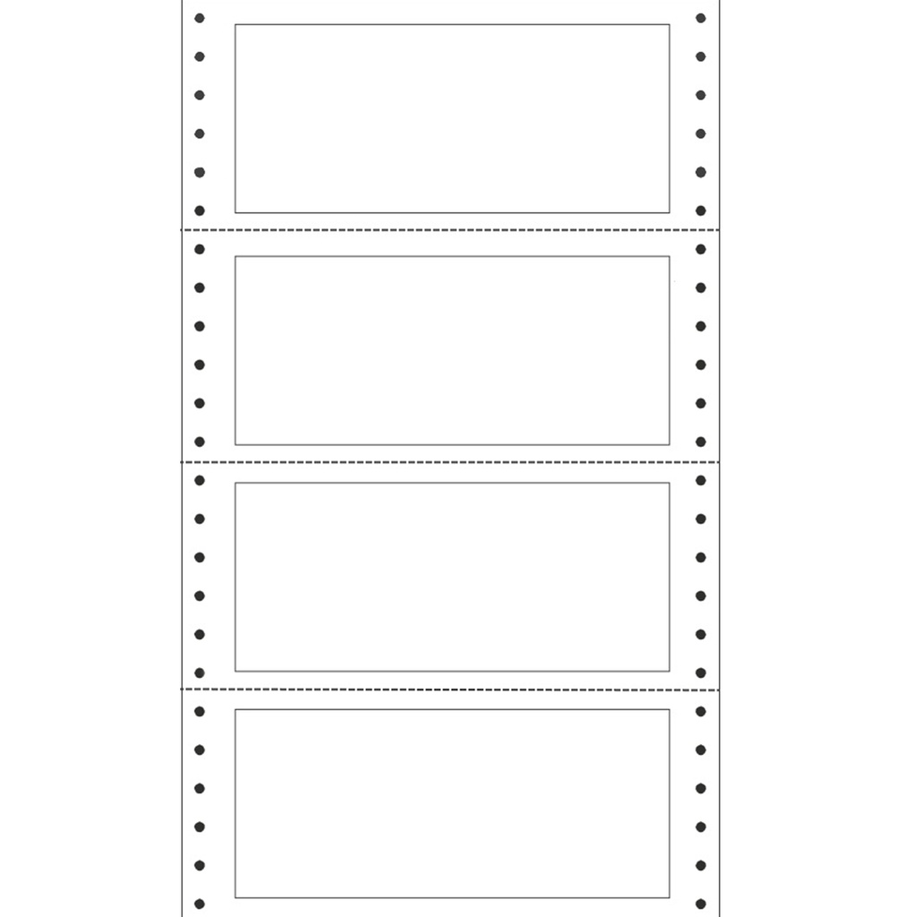 Scatola 400 etichette adesive in modulo 140x60mm TT951 per passaggi proprietA'