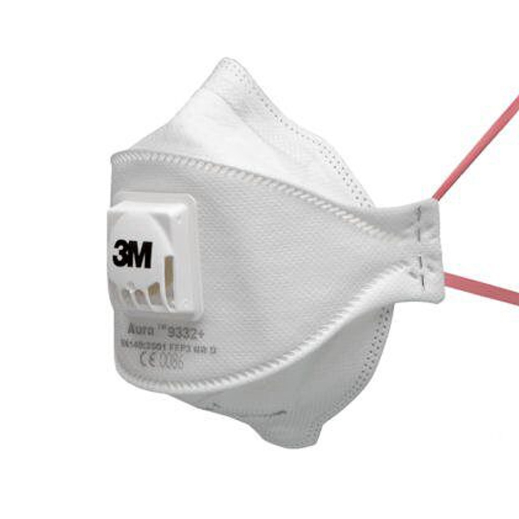 Scatola 10 mascherine 3M Aura 9332+ FFP3 con valvola