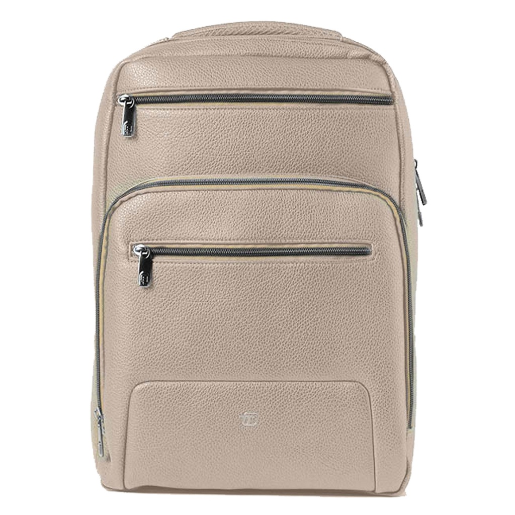 Zaino Gate Trended ecopelle dim. 29x42x15cm ghiaccio InTempo