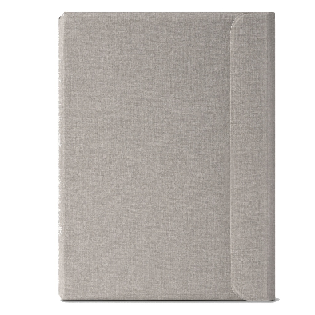 Portablocco Meet c/alette magnetiche dim. 31x25x1,4cm grigio InTempo